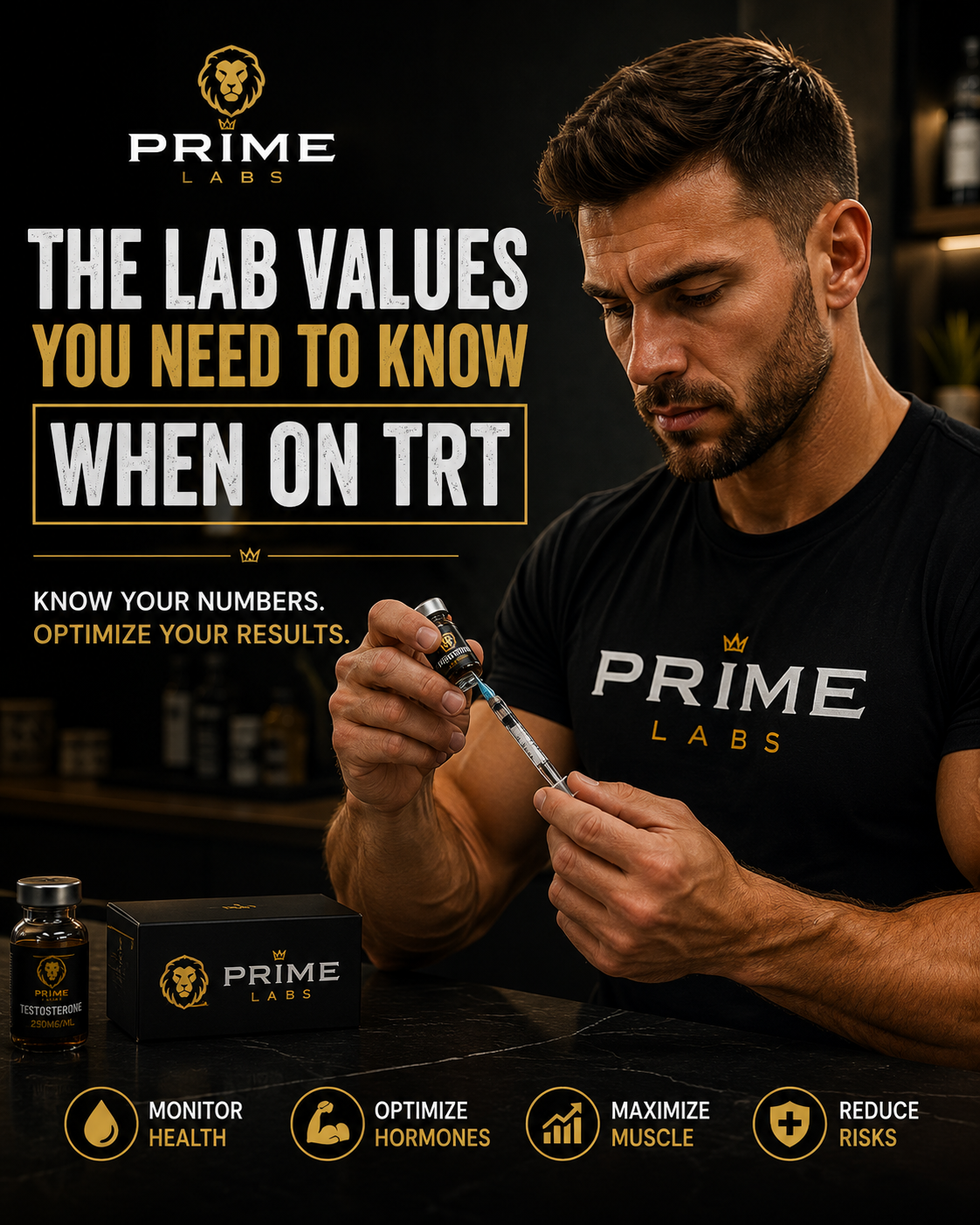 Considering Testosterone Replacement? Blood Lab Values to Know