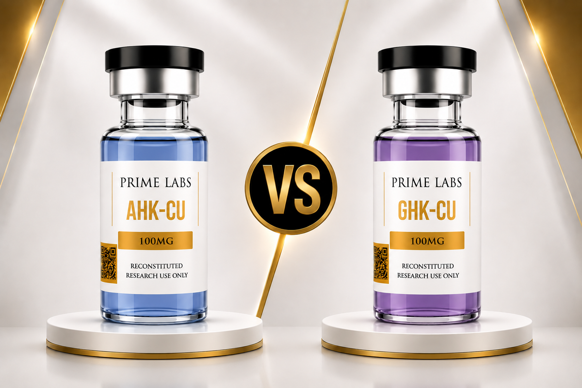 AHK-Cu vs. GHK-Cu: Which Copper Peptide Is Right for Your Research?