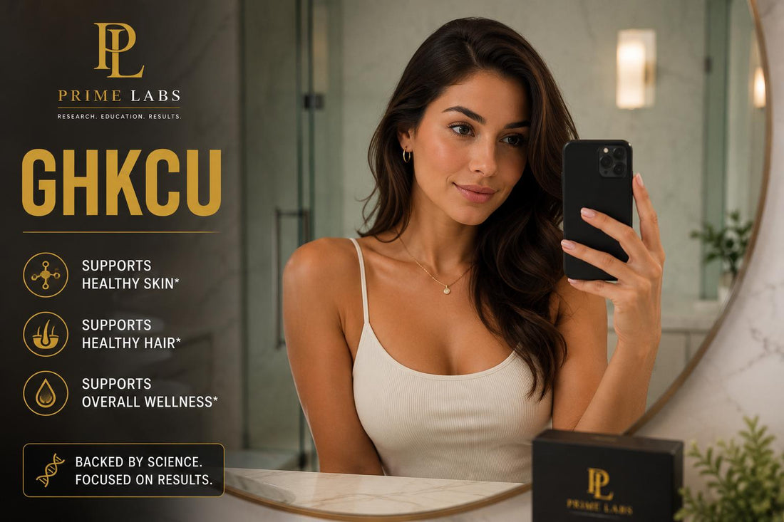 GHK-CU Peptide explained: Skin, Collagen, Hair & Anti-Aging