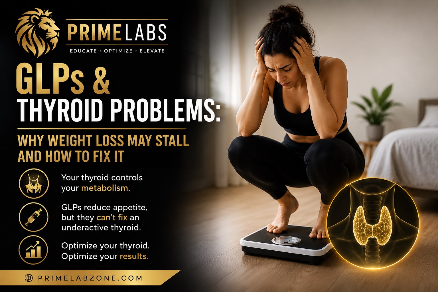 GLPs & Thyroid Health: Why Your Weight Loss May Stall