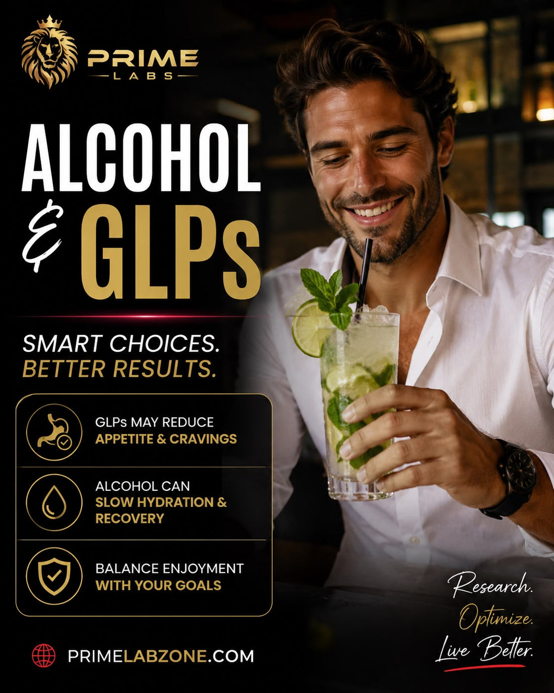 Alcohol and GLPs
