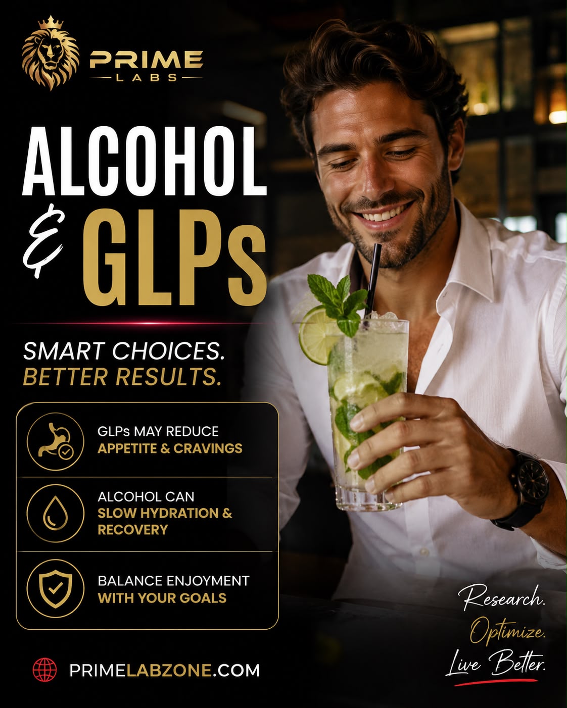 Alcohol and GLPs